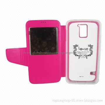 New Arrival PU Mobile Phone Case for Samsung Galaxy S4, Luxury Shine Style, Hot-sell Model